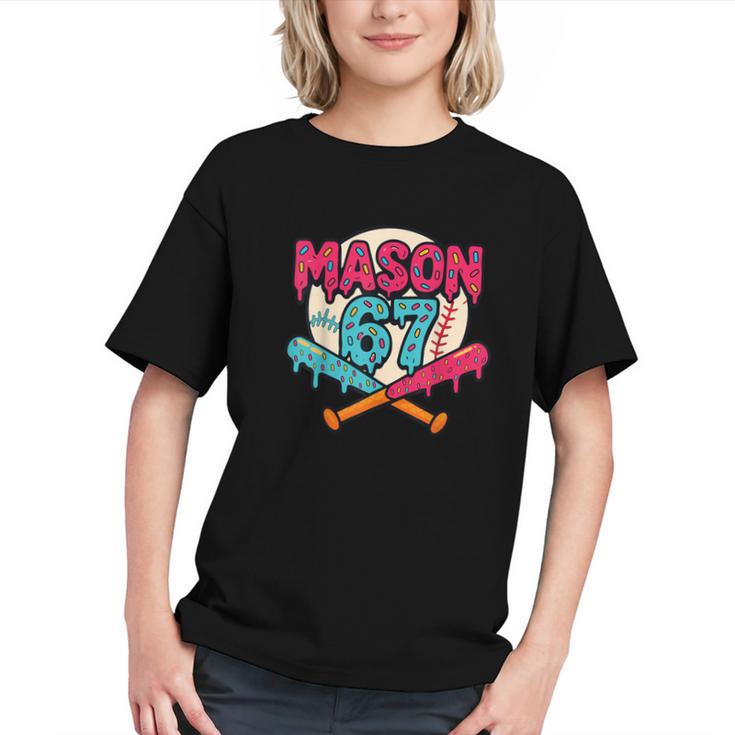Mason 67 Ice Cream Drip Baseball Meme Graphics Graphic Youth