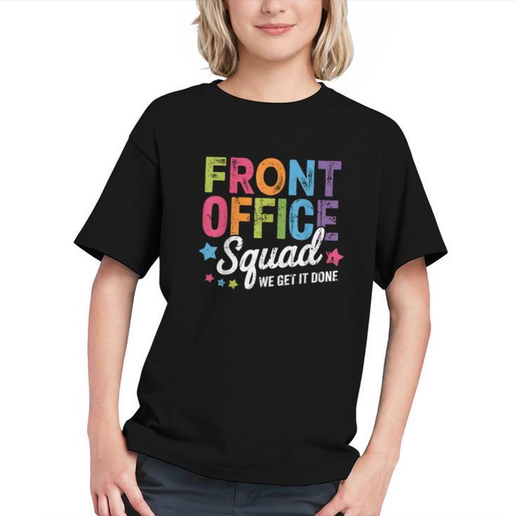Office Squad Gets It Done! Back to School Youth T-shirt