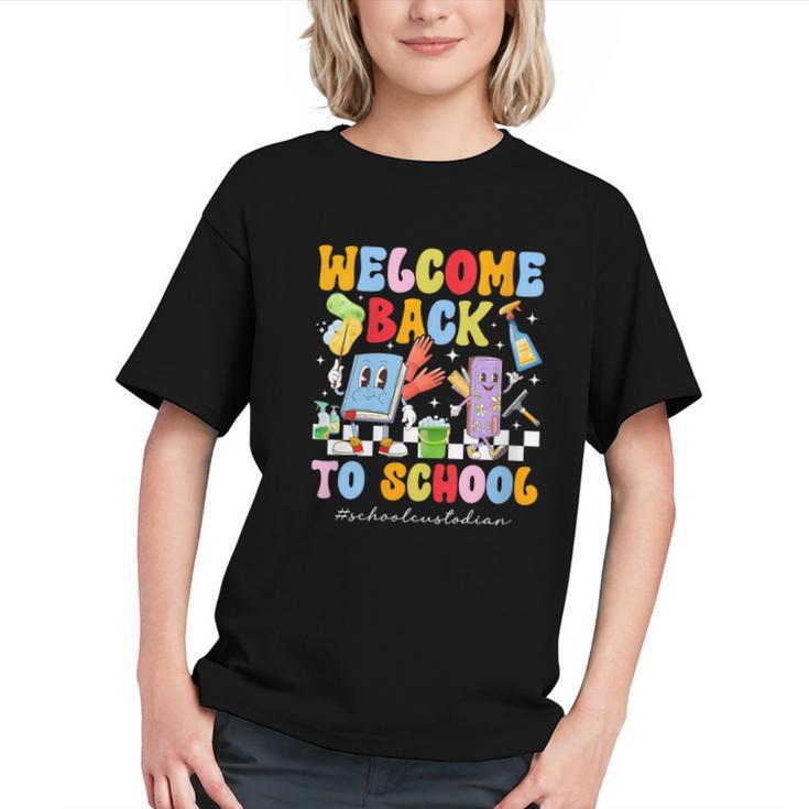 Proud School Custodian Back to School Youth T-shirt