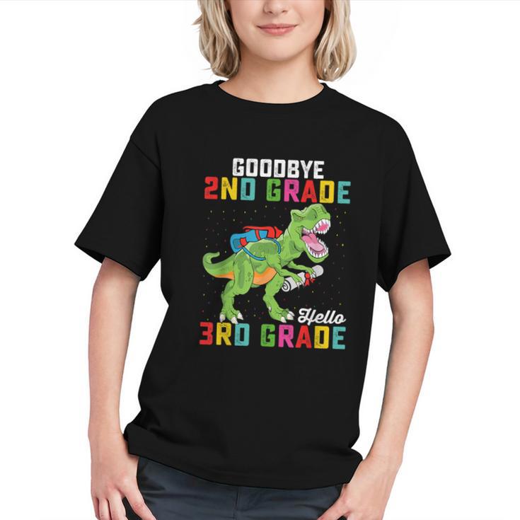 Roaring into 3rd Grade! T-Rex Back to School Youth T-shirt