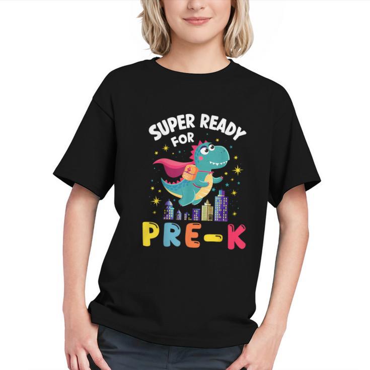 Roaring into Pre-K! Dinosaur Back to School Youth T-shirt Roaring into Pre-K! Dinosaur Back to School Youth T-shirt