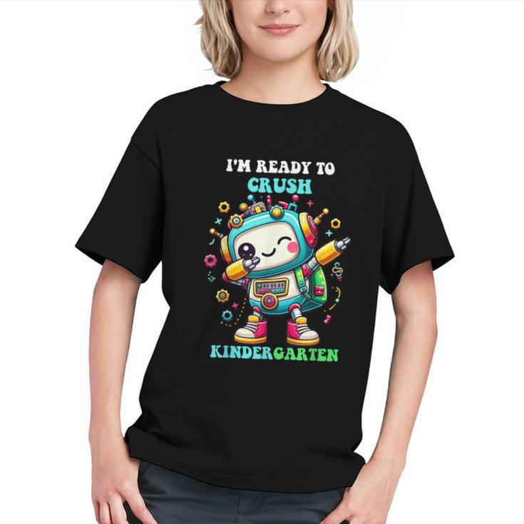 Robot Vibes for Kindergarten! Back to School Youth T-shirt