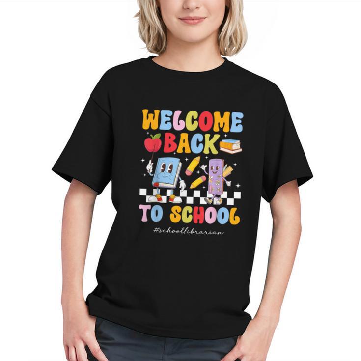 Rock the Library! Back to School Librarian Youth T-shirt