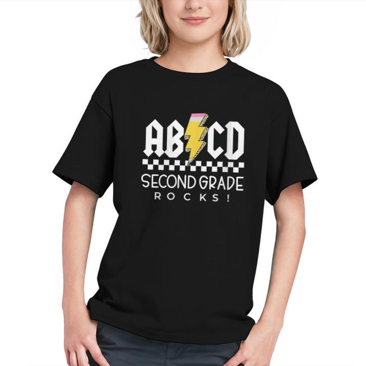Rocking 2nd Grade! ABCD Back to School Youth T-Shirt Rocking 2nd Grade! ABCD Back to School Youth T-Shirt