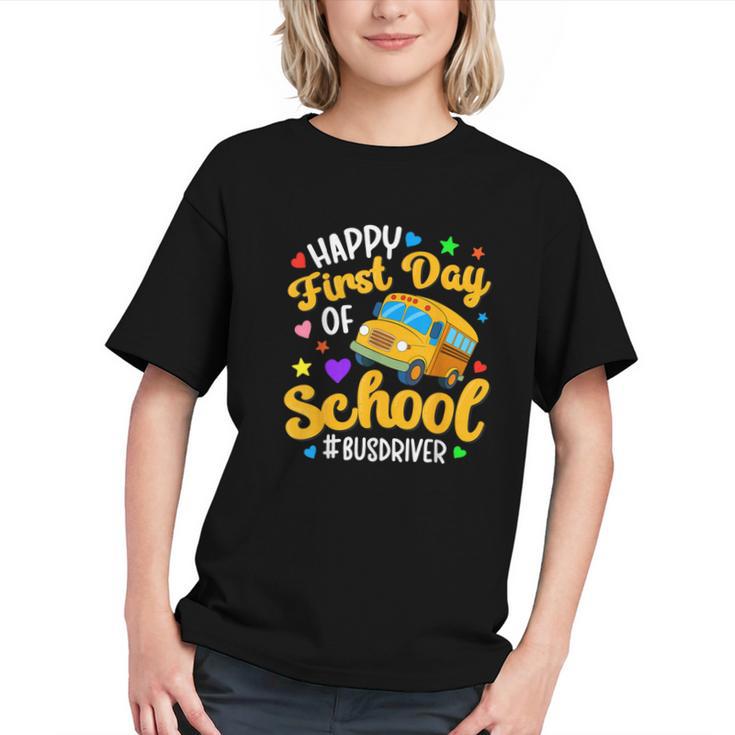 Roll with the Bus Driver! Back to School Youth T-shirt