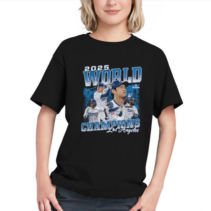Shohei Ohtani 2025 Los Angeles Baseball Champions MLBPA Graphic Youth