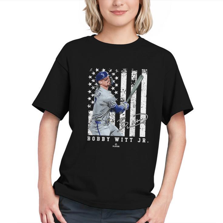 Show Your Pride Bobby WITT Jr Kansas City Baseball MLBPA Graphic Youth
