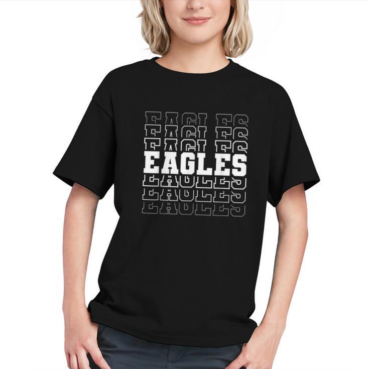 Show Your Eagle Pride! Back to School Vintage Youth T-Shirt