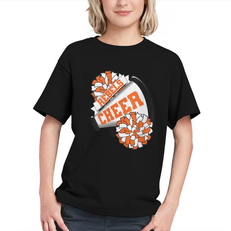 Show Your Spirit! Rebels Cheer Back to School Youth T-Shirt