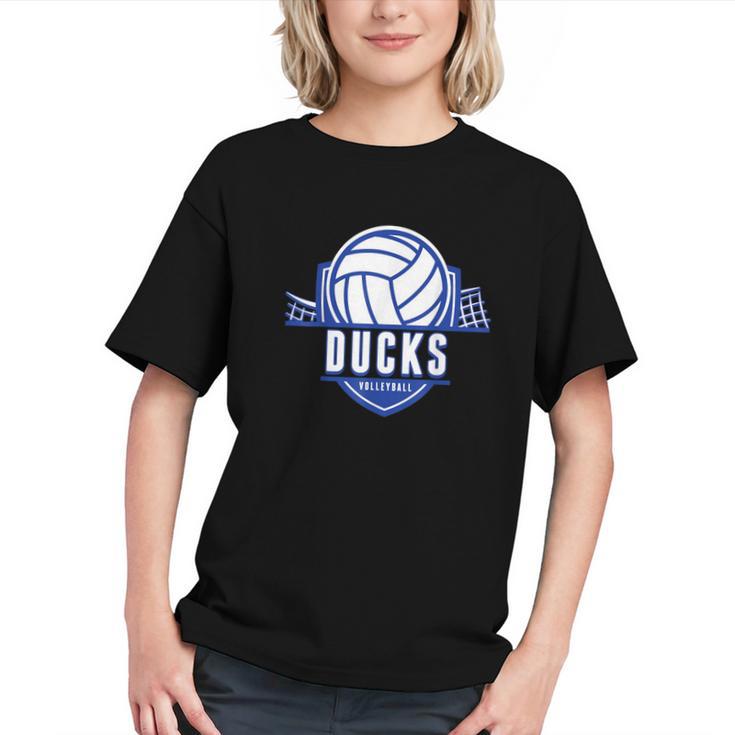 Show Your Team Spirit! Ducks Volleyball Back to School Youth T-shirt