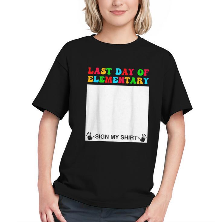 Sign My Autograph Shirt! Back to School Youth T-Shirt
