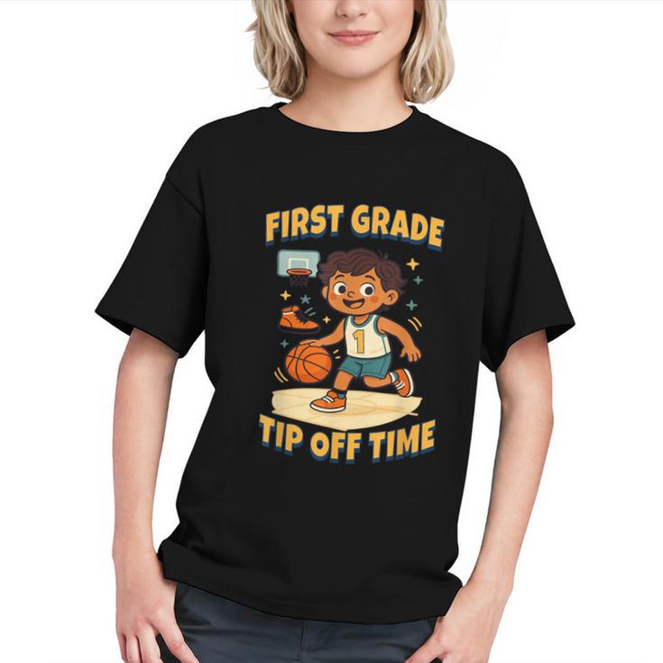 Slam Dunk into 1st Grade! Back to School Youth T-shirt