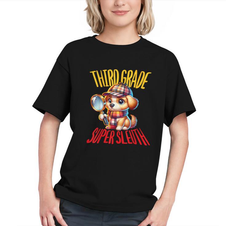 Sniffing Out Clues in 3rd Grade! Back to School Youth T-shirt