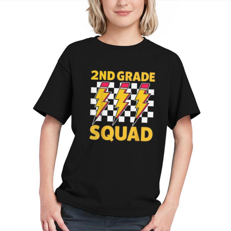 Spark 2nd Grade! Lightning Bolt Back to School Youth T-shirt