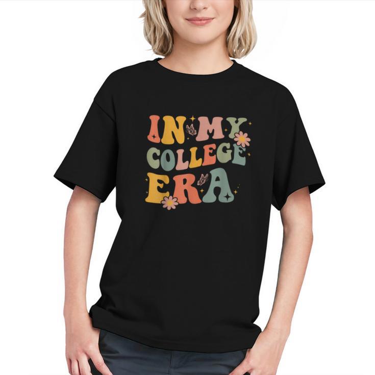 Stepping Into My College Era Back to School Youth T-shirt