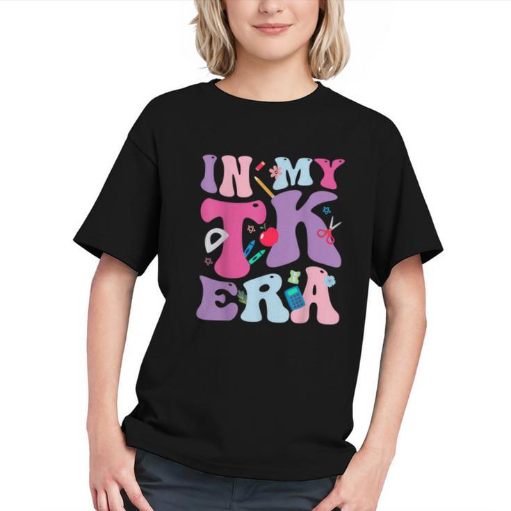 Stepping Into My TK Era! Back to School Youth T-Shirt Stepping Into My TK Era! Back to School Youth T-Shirt