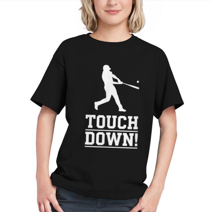 Touchdown Baseball Football Sports Graphic Youth