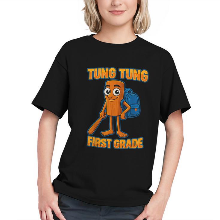 Tung Tung Sahur Italian Brainrot Back to School Youth T-shirt