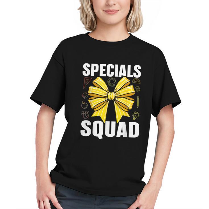 Vibrant Tie Dye Specials Squad Back to School Youth T-shirt