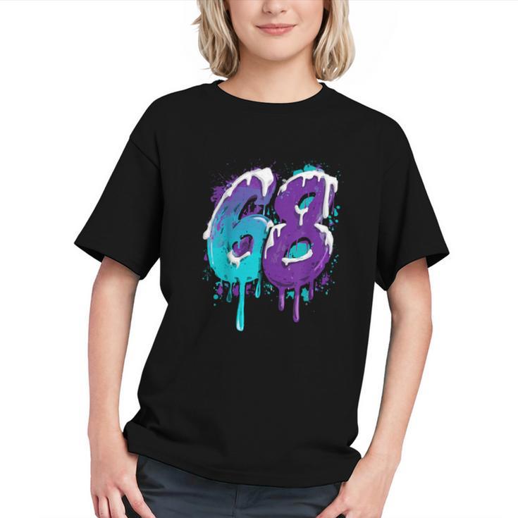 Vintage Baseball 68 Number Graphic Youth Vintage Baseball 68 Number Graphic Youth