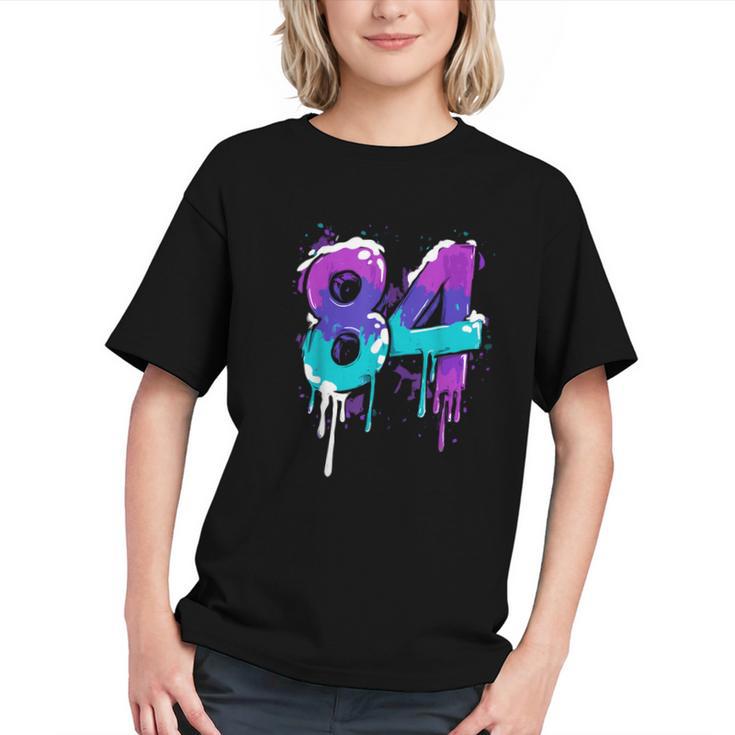Vintage Baseball 84 Number Graphic Youth