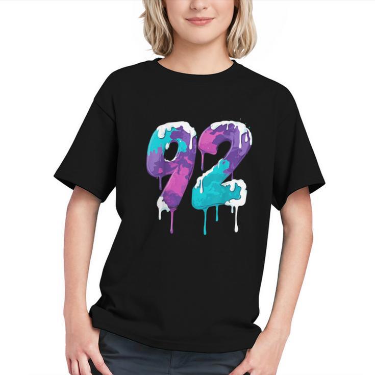 Vintage Baseball 92 Number Graphic Youth