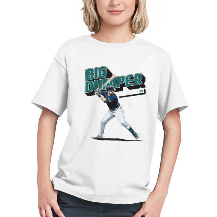 Cal Raleigh Seattle MLB Baseball Players MLBCRA205M Graphic Youth