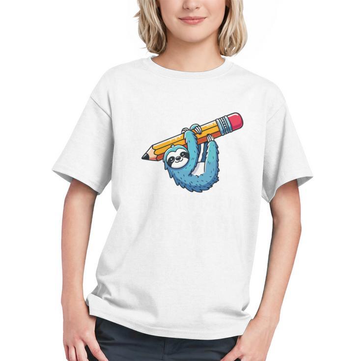Chillin in 7th Grade! Sloth Back to School Youth T-shirt