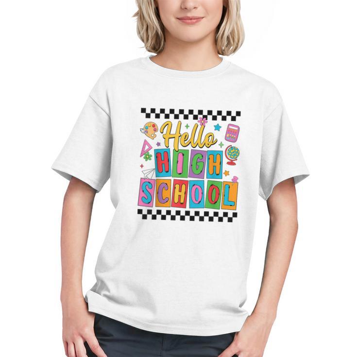 Conquer High School! First Day Back to School Youth T-Shirt