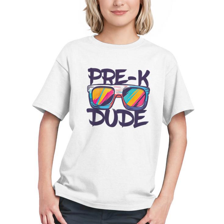 Coolest Pre-K Dude Back to School Youth T-Shirt
