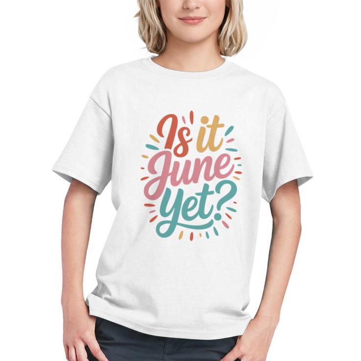 Counting Down to June! Groovy Back to School Youth T-Shirt