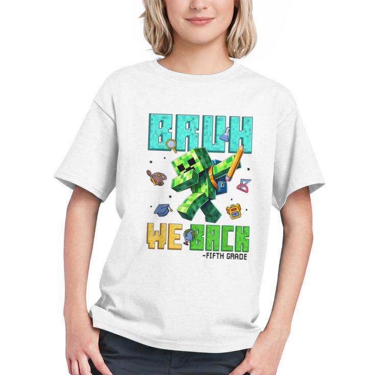 Dabbing Gamer 5th Grade Back to School Youth T-Shirt