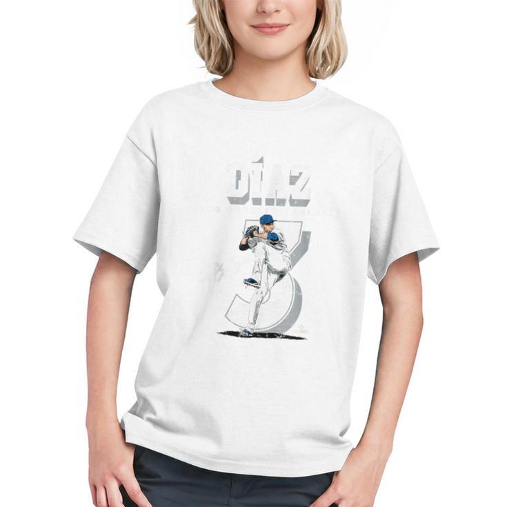 Edwin Diaz Los Angeles D Baseball Players MLBEDD201M Graphic Youth