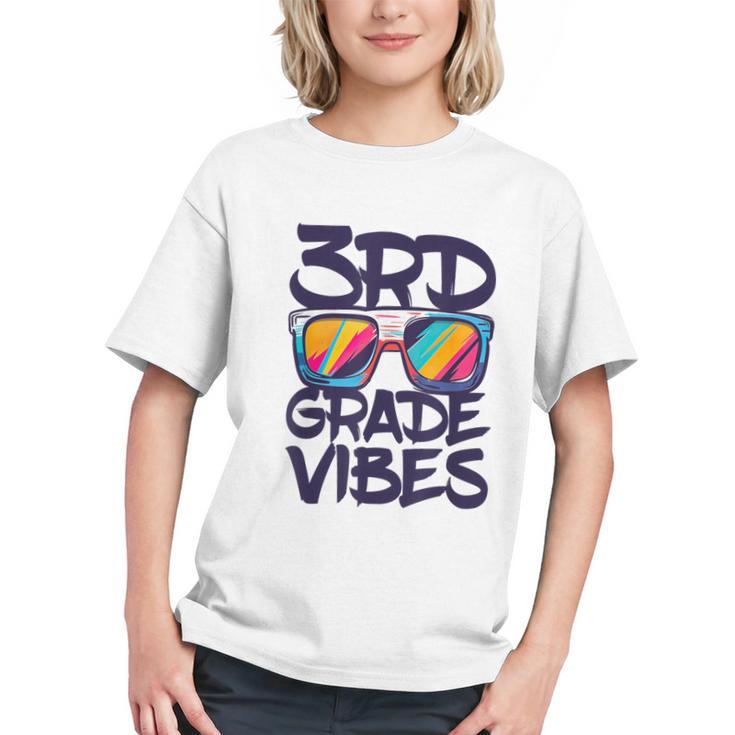 Feel the 3rd Grade Vibes! Back to School Youth T-Shirt