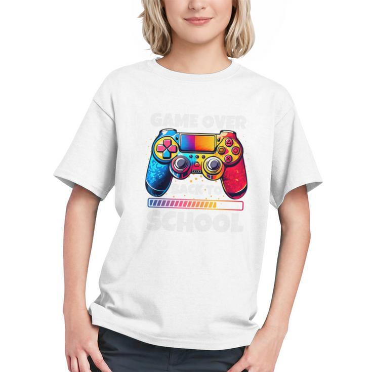 Game Over! Ready for Class Gamer Back to School Youth T-shirt