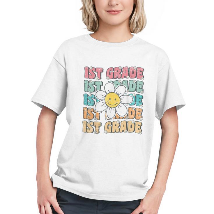 Groovy 1st Grade Vibes! Back to School Youth T-shirt