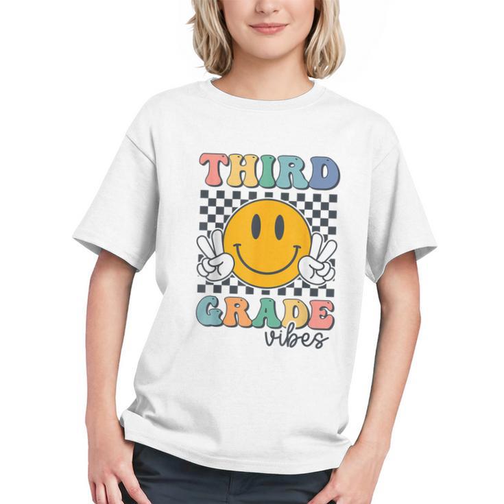 Groovy 3rd Grade Team Vibes! Back to School Youth T-Shirt