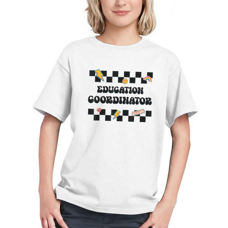 Groovy Education Coordinator Back to School Youth T-Shirt