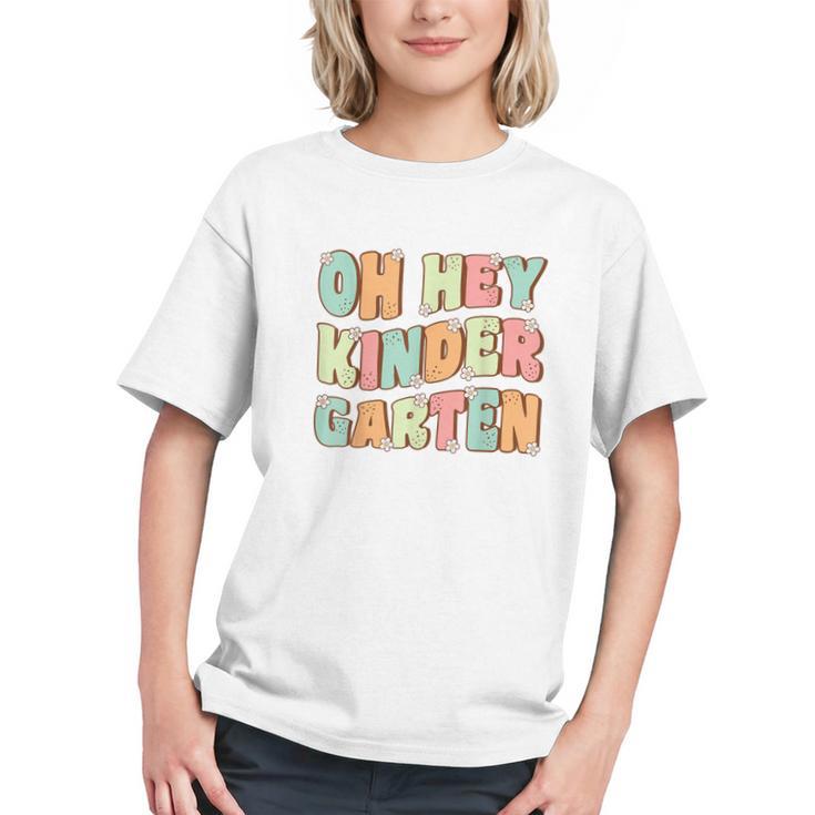 Groovy Vibes for Kindergarten! Back to School Youth T-shirt