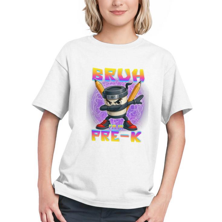 Italian Brainrot Pre-K Vibes Back to School Youth T-Shirt Italian Brainrot Pre-K Vibes Back to School Youth T-Shirt