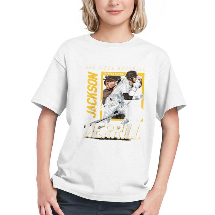 Jackson Merrill San Diego MLB Baseball Player MLBJME203M Graphic Youth