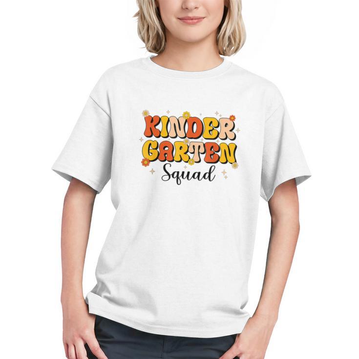 Kinder Garten Squad Team Back To School Kinder Garten Kids Graphic Youth