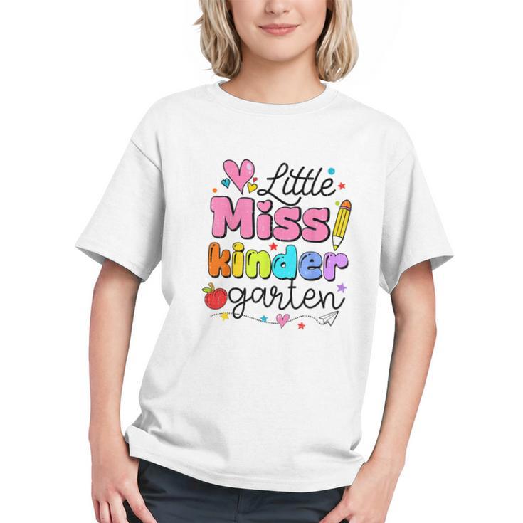 Kindergarten Royalty: Little Miss Back to School Youth T-Shirt