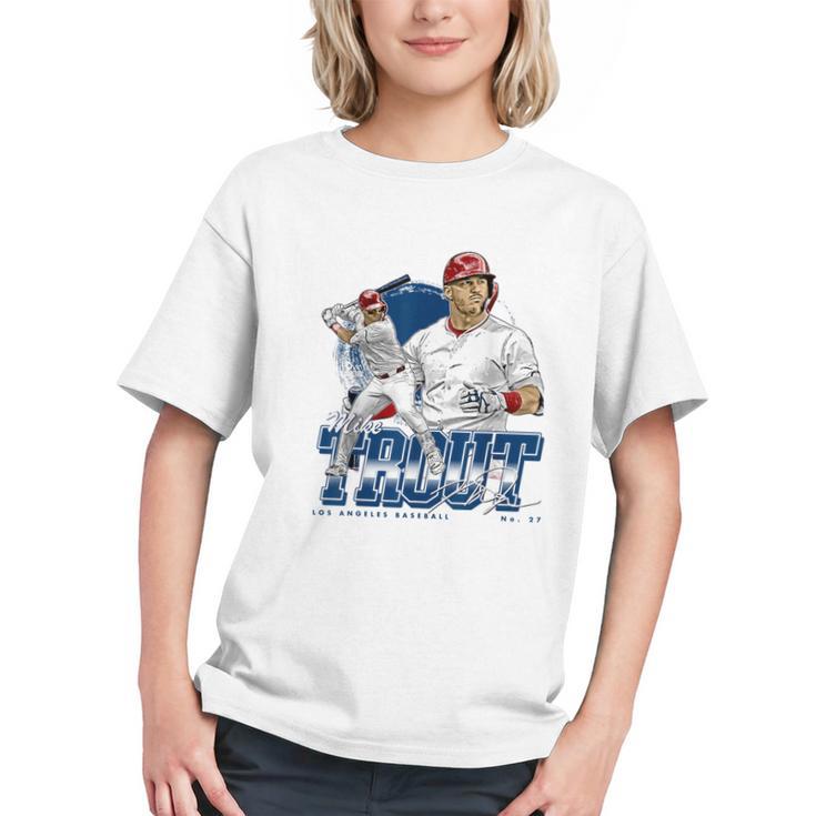 Mike Trout Los Angeles A MLB Baseball Players MLBMTR302N Graphic Youth
