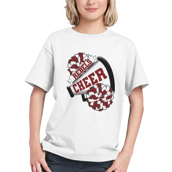 Rebels Cheer Back To School Cheerleading Spirit M Performance Graphic Youth