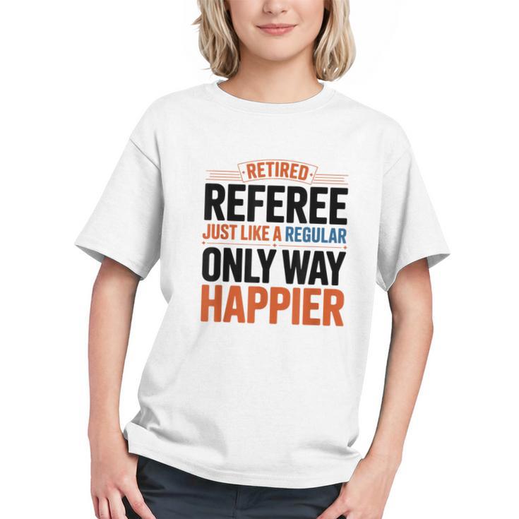 Retired Basketball Referee For Baseball Refs Graphic Youth