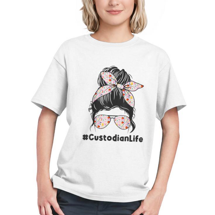 Rock the Custodian Life: Back to School Youth T-shirt