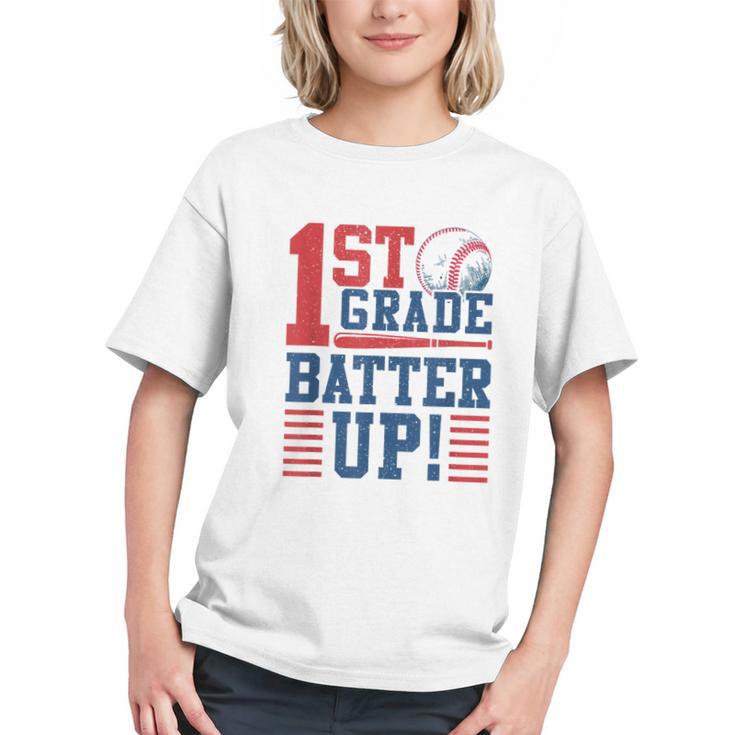 Swing into 1st Grade! Baseball Back to School Youth T-shirt