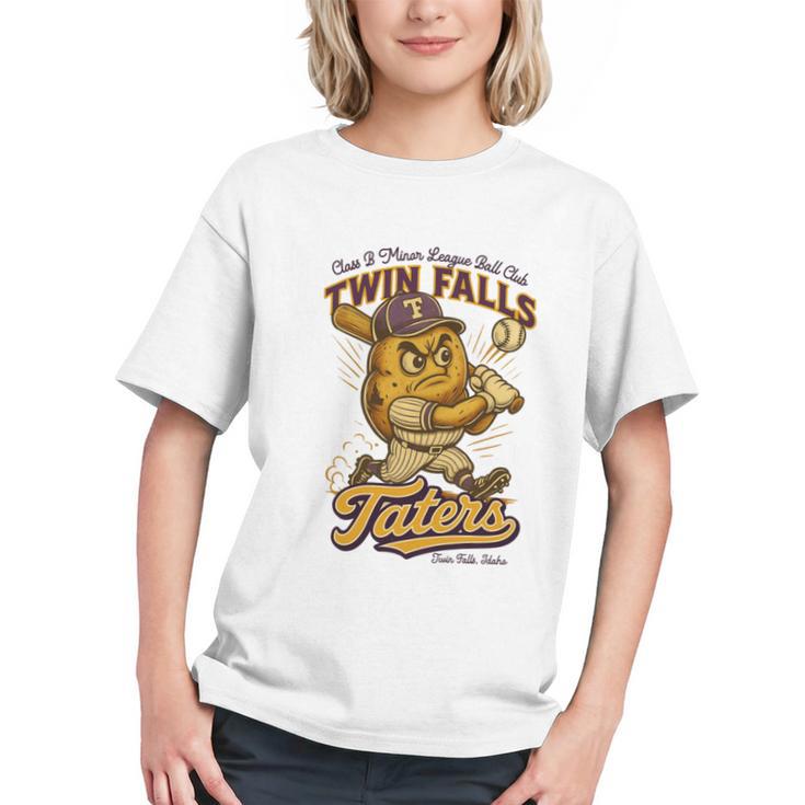 Twin Falls Taters Minor League Baseball Team Graphic Youth
