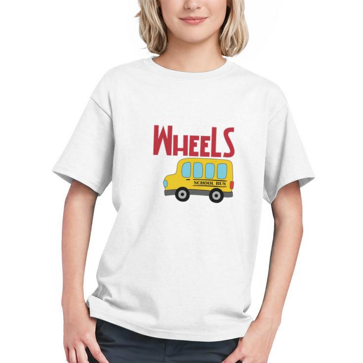 Wheels On The Bus Kids Back To School Graphic Youth